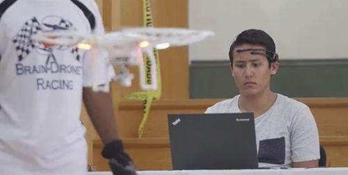 First brain-controlled drone race took place in Gainesville (FL, USA)